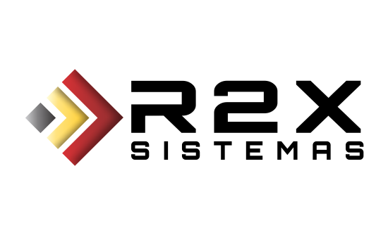Logotipo R2X Sistemas desenvolvido por Agência Ad.6
