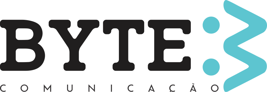Novo logo Byte Comunicação - Comunicação e Marketing para Software House